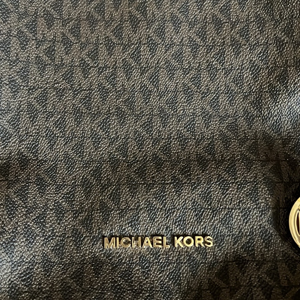 Brown Michael Kors Jet Set Shoulder Bag - Picture 3 of 8